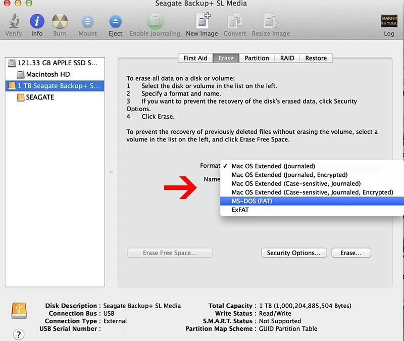 format hard drive for both windows and mac